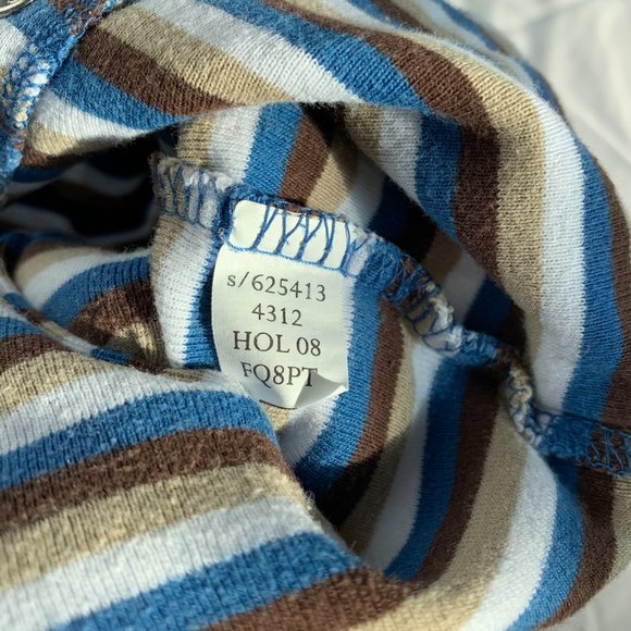 Old Navy Long Sleeve Onesie Button Snap Legs - Picture 3 of 5